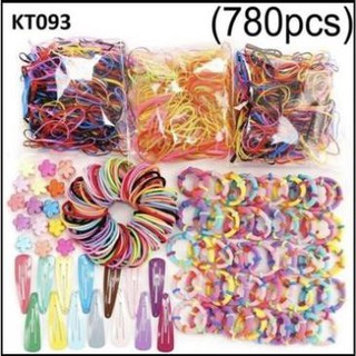 Hộp kẹp tóc 780 món - chi tiết cho bé.