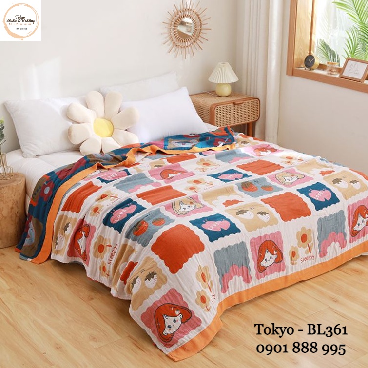 S07_Chăn Xô Organic Cotton Dòng Cao Cấp