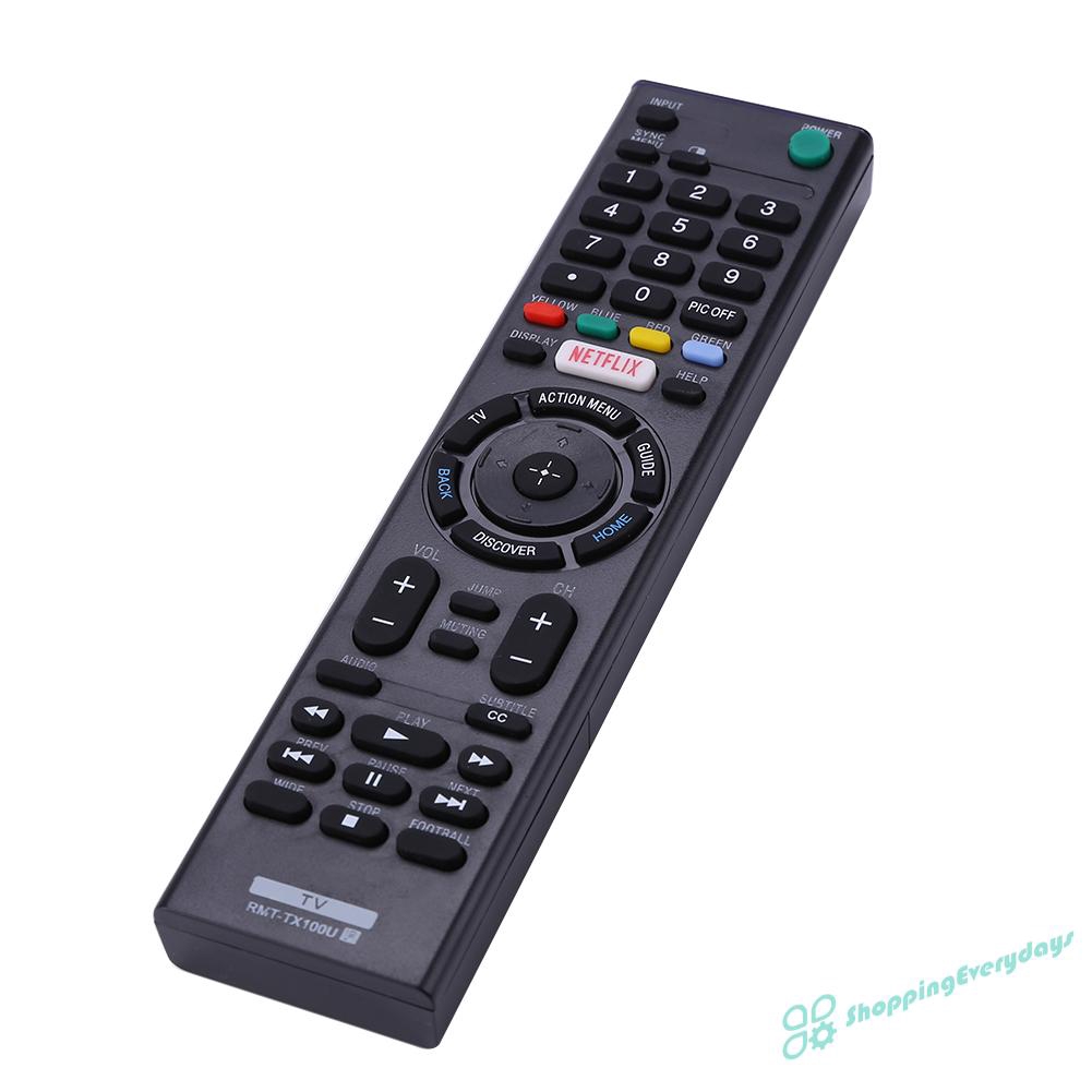 Thiết bị điều khiển từ xa thay thế cho Tv Sony Rmt-Tx100U Kdl-55W800C Kdl-75W850C Xbr-65X930 Hd