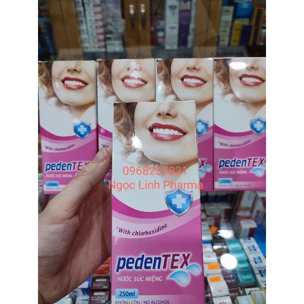 Nước súc miệng, họng thơm miệng, ngăn ngừa vi rút Pedentex