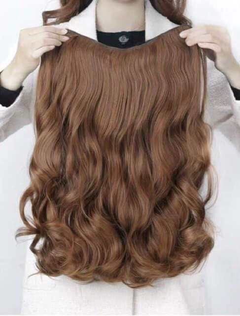 Tóc kẹp 6 phím xoăn đẹp (nhiều độ dài)