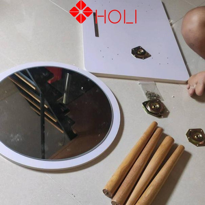 Bàn trang điểm đẹp ( AK13) Mặt bàn bo góc dày 15ly phong cách bắc âu ̣̣̣̣̣̣chính hãng.