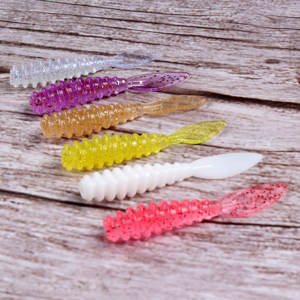 10 mồi câu cá mềm 35mm 0.38g chuyên nghiệp