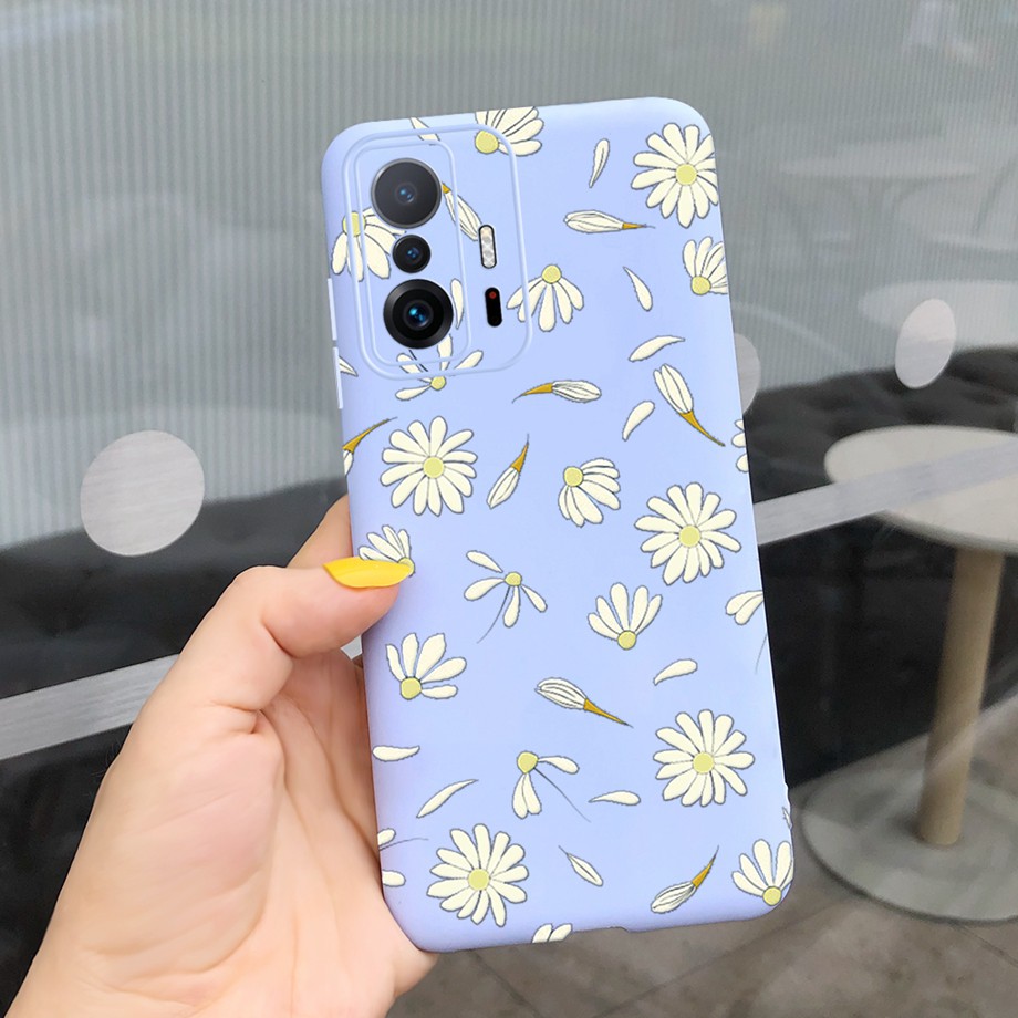 Ốp điện thoại silicone mềm dạng nhám họa tiết thời trang thích hợp cho Xiaomi 11T Pro Mi 11T 5G Xiaomi Mi11t Mi 11 T Pro