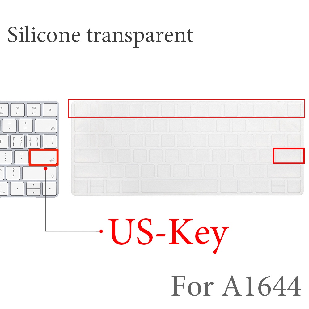 Miếng Dán Bàn Phím Cho Apple iMac Magic Keybaord A1644 MLA22LL / A 2015 Vỏ Bảo Vệ Bàn Phím Bluetooth Không Dây Apple Magic