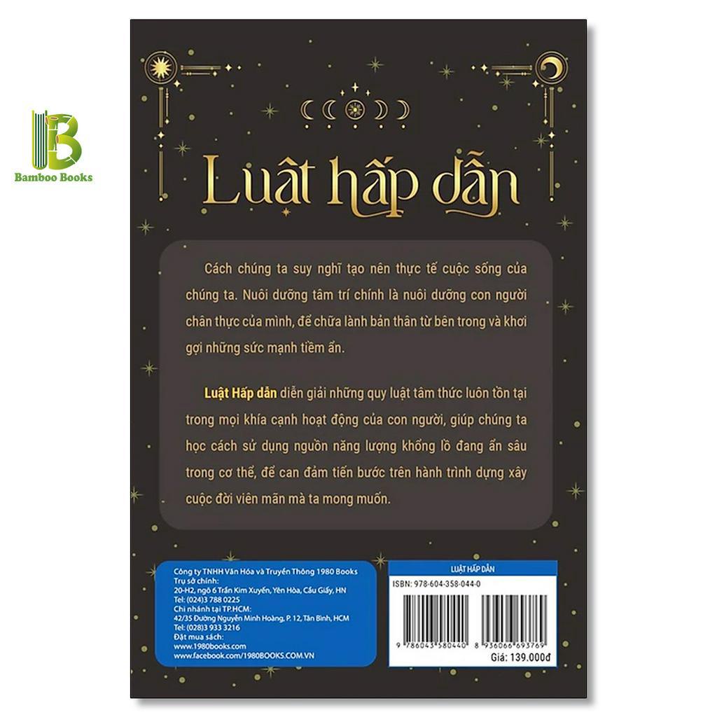Sách - Luật Hấp Dẫn - Quy Luật Về Sức Mạnh Tâm Trí Và Phát Huy Năng Lượng Tích Cực Để Làm Chủ Định Mệnh - 1980 Books