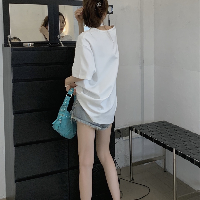 Set Áo Thun Ngắn Tay Và Đầm Hai Dây Họa Tiết Sọc Caro Phong Cách Mỹ Thời Trang Mùa Hè 2022