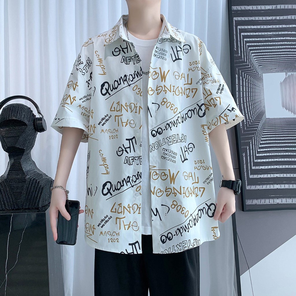 Sơ mi from rộng tay lỡ unisex nam nữ , sơ mi nam nữ vải voan lụa mịn mát free size 40kg - 70kg