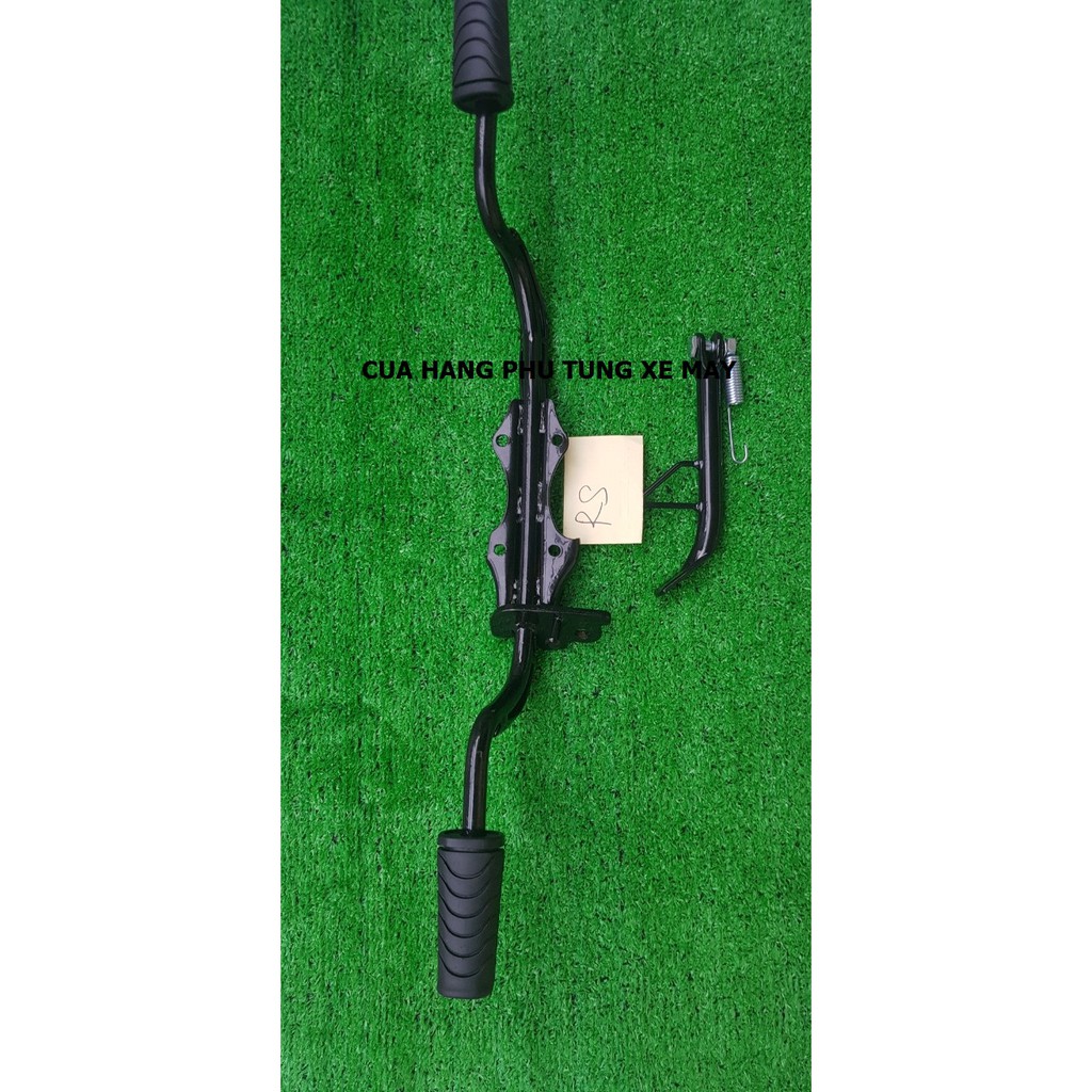 GÁC MÁY GẮN XE WAVE RS100 - TẶNG KÈM CHỐNG NGHIÊNG + CAO SU ĐỂ CHÂN