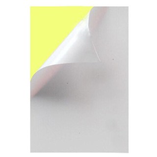 Giấy Decal A4 đế vàng ( xấp 100 tờ )