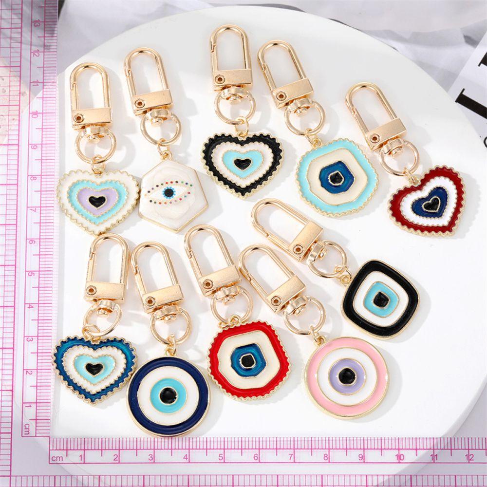 1 Móc Khóa Hình Đôi Mắt Quỷ Phong Cách Boho Cho Cặp Đôi