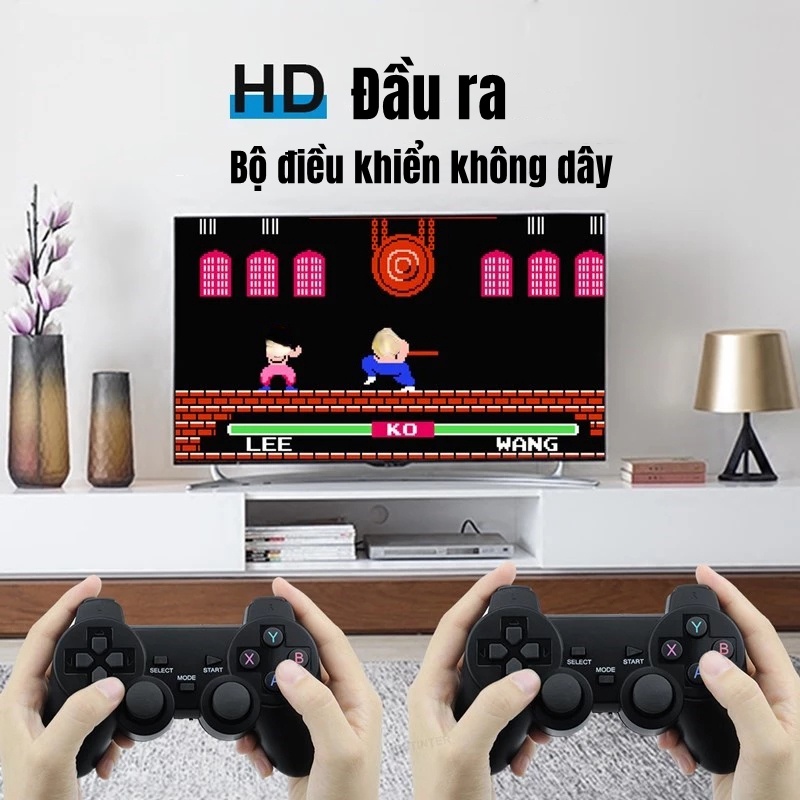Máy chơi game cầm tay PS3500 Bảng điều khiển trò chơi TV không dây mới kết nối HDMI, tặng thẻ nhớ 32G Thiết bị chơi game