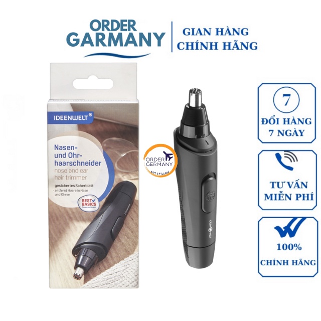 Máy Cắt Lông Mũi IDEENWELT, Tĩa Lông Mũi, Tĩa Lông Tai IDEENWELT, Siêu Bền , Siêu Tện Lợi-Hàng Đức
