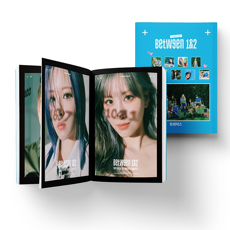 Album Ảnh Nhóm Nhạc Kpop TWICE Album Betaven 1 & 2