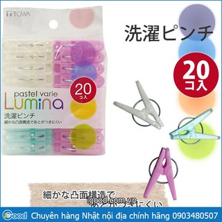 Set 20 chiếc kẹp quần áo Nhật Bản
