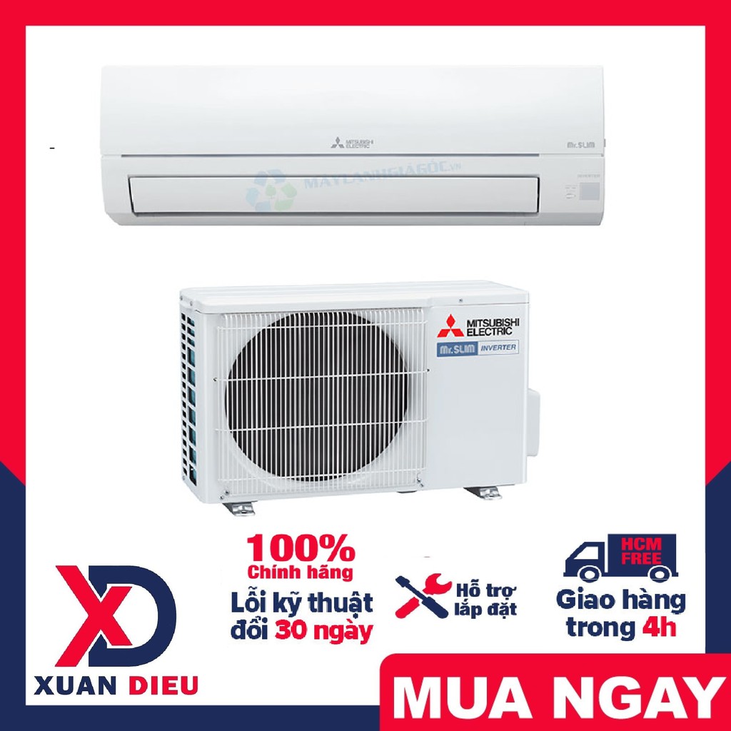 Máy lạnh Mitsubishi Electric Inverter 1 HP MSY-JP25VF Màng lọc kháng khuẩn khử mùi, lọc sạch không khí