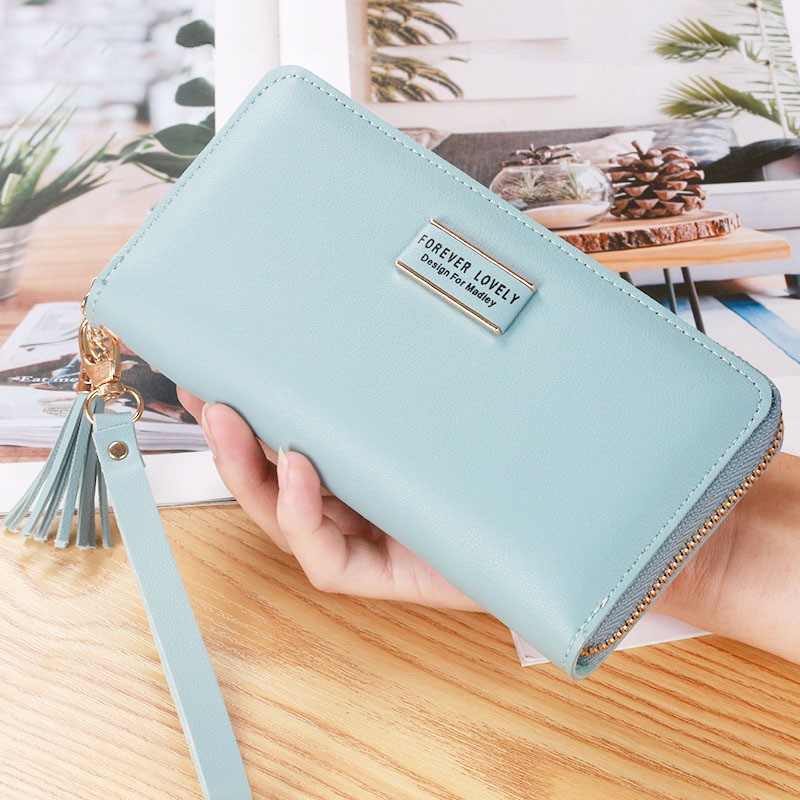 VÍ DÀI NỮ KHÓA KÉO FOREVER YOUNG VUÔNG TUA 341 DỄ THƯƠNG SIÊU HOT | BigBuy360 - bigbuy360.vn