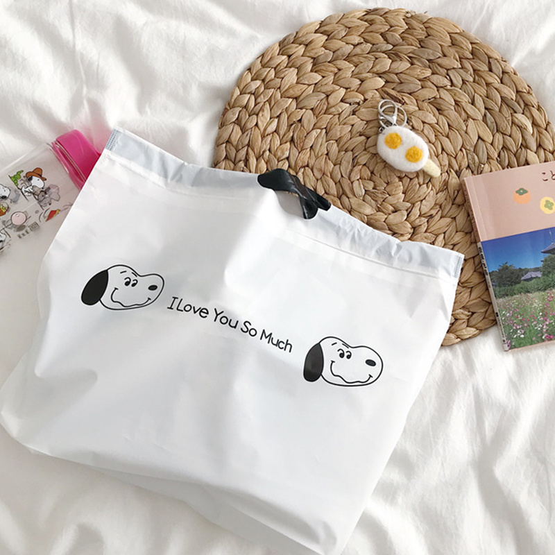 Hoạt Hình Túi Tote Dây Rút Chống Nước Bảo Vệ Môi Trường