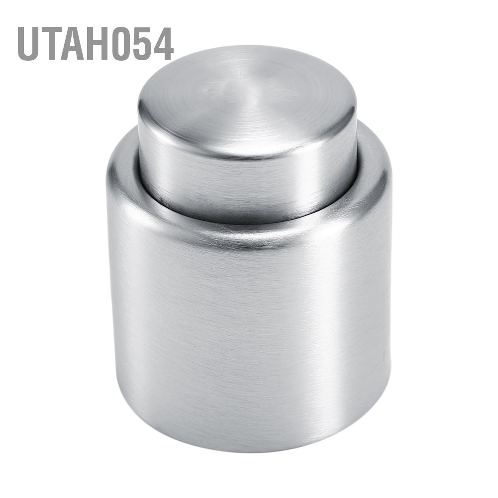 Nắp đậy chai rượu vang đỏ hút chân không bằng thép không gỉ