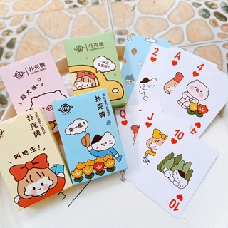 Bộ bài pocker 52 lá hoạ tiết hoạt hình