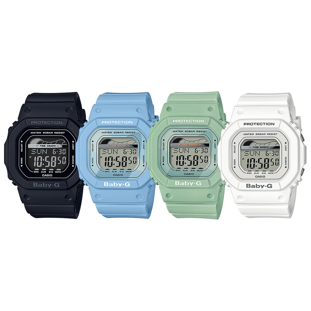 Đồng Hồ Casio Nữ Dây Cao Su BABY-G BLX-560 Chính Hãng