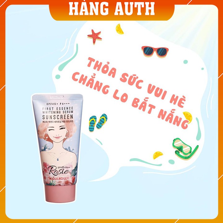 [HÀNG CHÍNH HÃNG 100%] Kem chống nắng Rosie Seoul Rose - Kem chống nắng trắng da siêu HOT HIT CHO HÈ 2020 | BigBuy360 - bigbuy360.vn