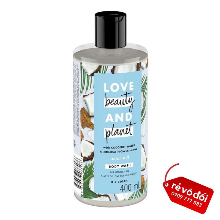 Sữa dưỡng thể giúp phục hồi da thiếu ẩm Love Beauty & Planet 400ml | BigBuy360 - bigbuy360.vn