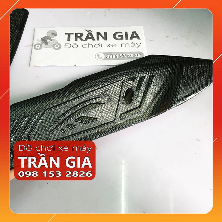 Ốp hông xe AB 125 150 năm 2020-2021 nửa đầu 2022 nẹp sườn airblade cacbon crom - phụ kiện trang trí air blade