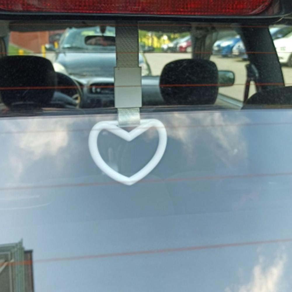 Vòng Móc Kéo Xe Hơi Hình Trái Tim Trang Trí Bên Ngoài