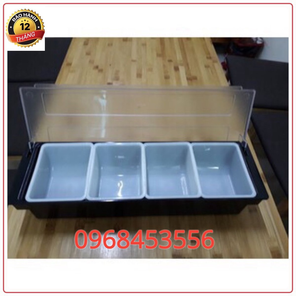 Khay đựng topping 3, 4, 5 ngăn