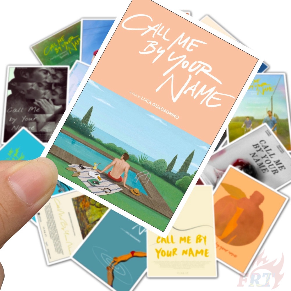 ❉ Call Me by Your Name Mini Poster Stickers ❉ 25Pcs/Set Movie Fashion DIY Decals Doodle Stickers