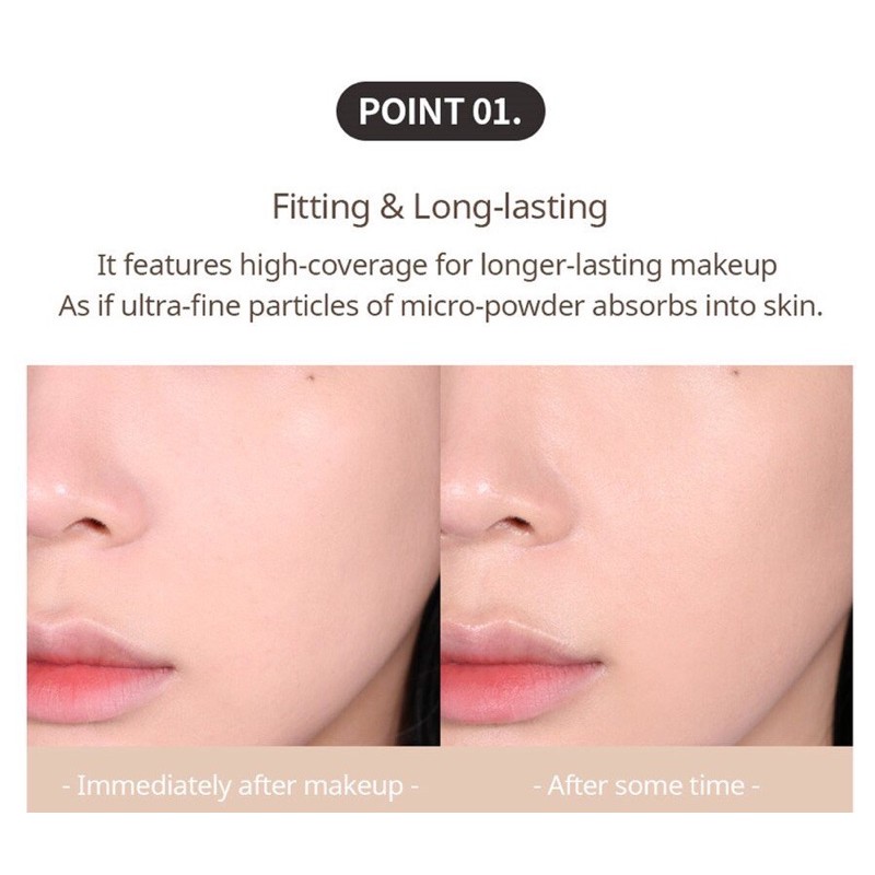 KEM NỀN SIÊU MỊN 3CE VELVET FIT FOUNDATION (TẶNG KÈM CỌ TÁN KEM NỀN) | BigBuy360 - bigbuy360.vn