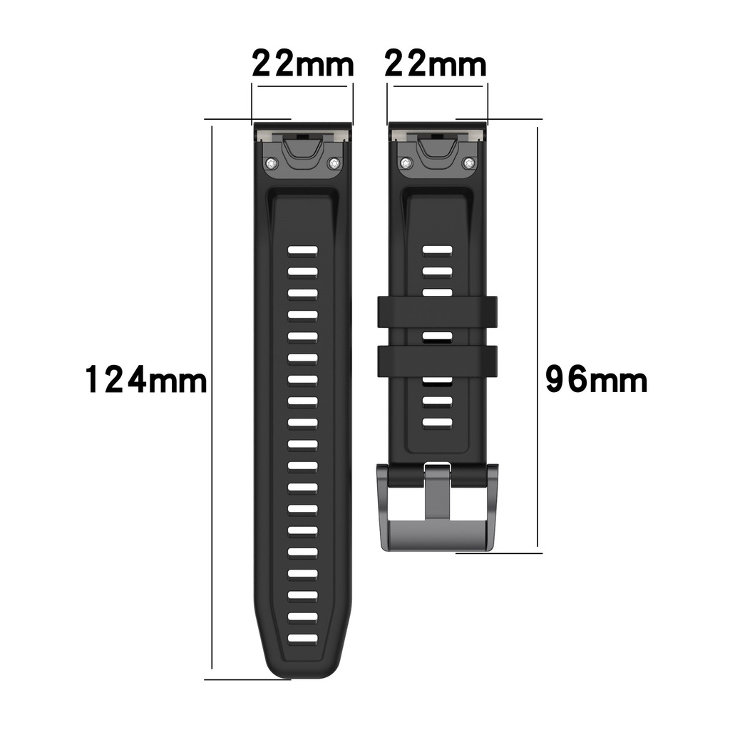 Dây Đeo Cho Đồng Hồ Garmin Fenix 7 / instinct / instinct 2 / Fenix 6 / Fenix 5 / Forerunner 955 / 935 Rộng 22mm