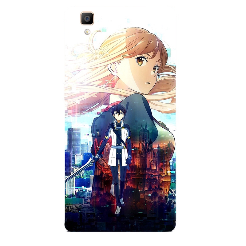 Ốp điện thoại silicon phong cách Sword Art Online cho Sony Xperia 5 8 10 Plus C5 E5 ZR Z Ultra M36H L36H XL39H M4