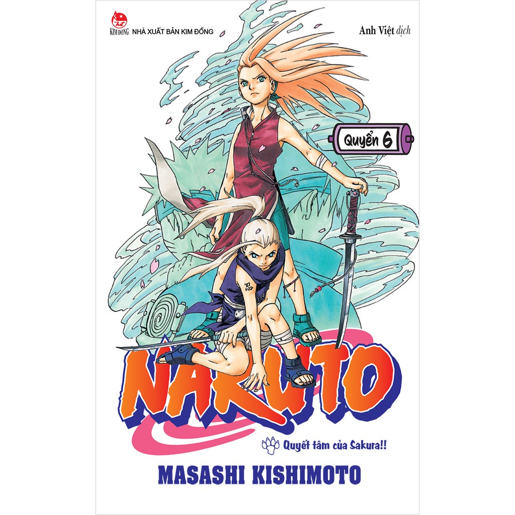 Truyện tranh Naruto - Tập 6 - NXB Kim Đồng