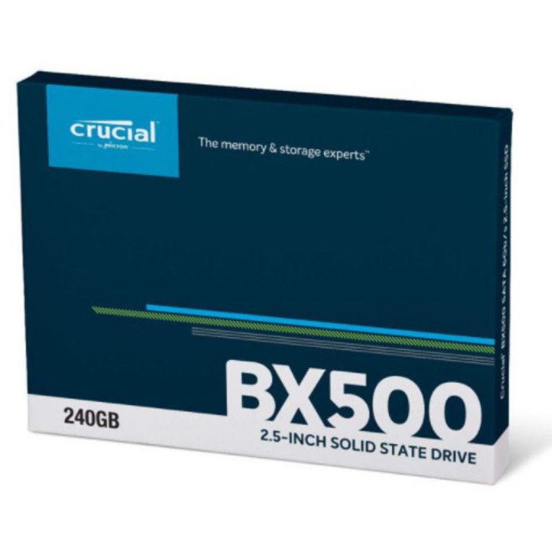 Ổ cứng SSD 240G Crucial BX500 Sata III 6Gb/s
