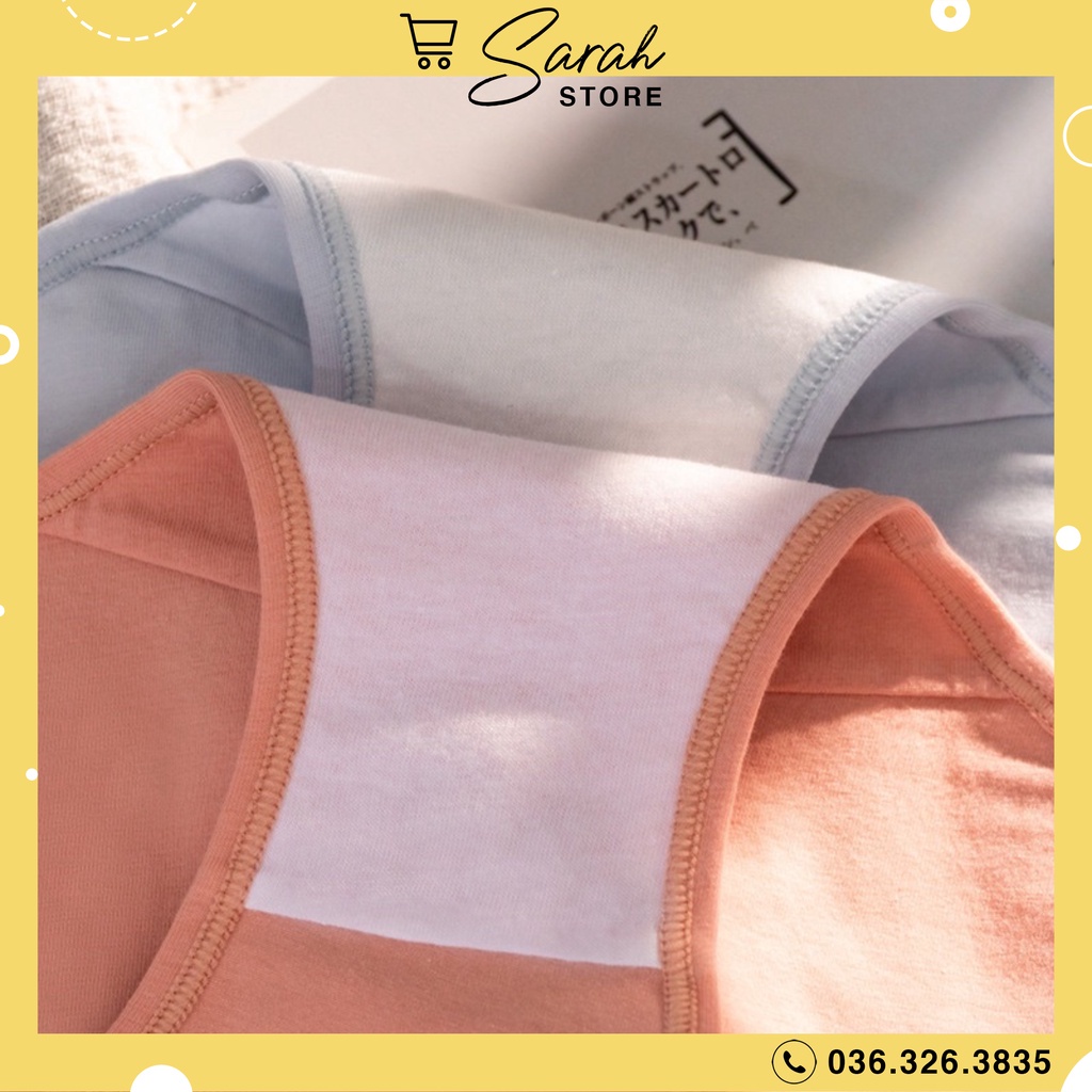 Quần Lót Nữ Cotton Cạp Su Chữ Kháng Khuẩn Cao Cấp 8858