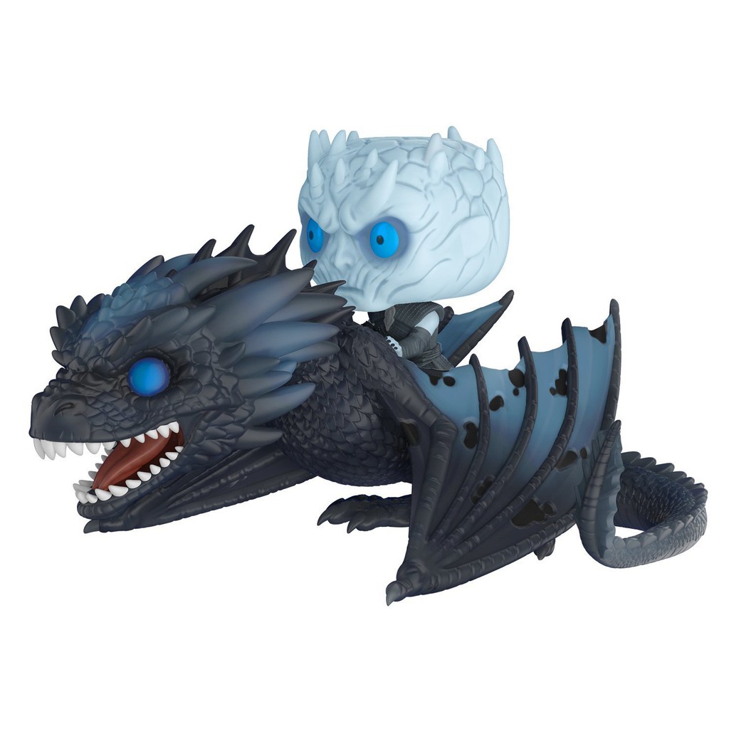 Mô hình hãng thứ 3 - Night King &amp; Icy Viserion (Game Of Thrones) - theo mẫu Funko Pop Rides 58