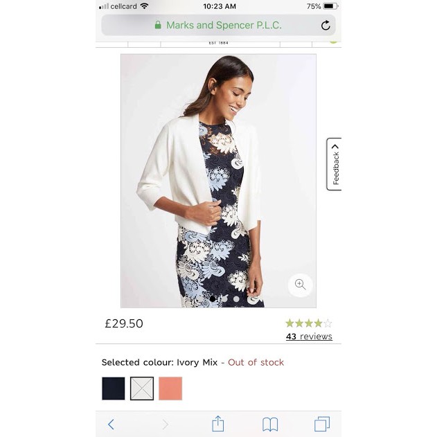 Áo khoác len tay lỡ Marks and Spencer | BigBuy360 - bigbuy360.vn