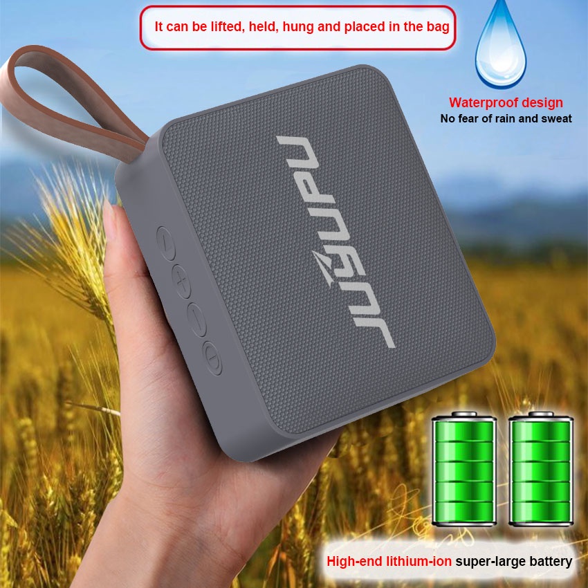 Loa bluetooth mini FENGZHI BL03 TWS 5.2 kháng nước IPX5 pin trâu 1200 mah âm thanh vòm sống động kết nối đồng thời 2 loa