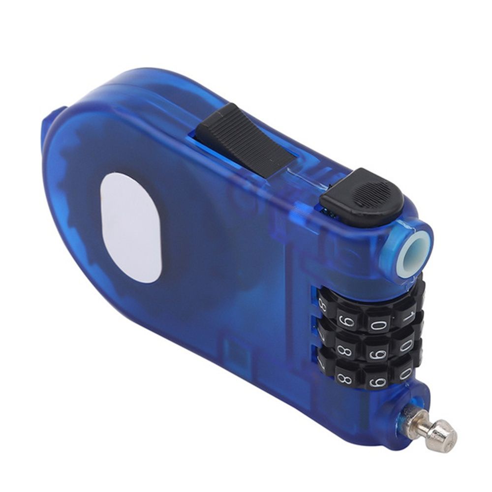 Ổ khóa cài mật khẩu số bằng thép an toàn cho hành lý/ xe máy