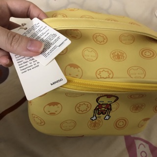 Túi đựng đồ trang điểm Iron Man MarvelxMiniso
