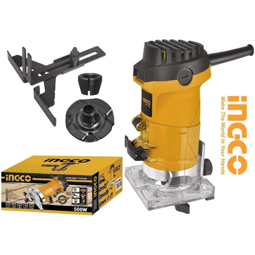 [INGCO] INGCO Máy phay gỗ 6mm 6.3mm 500W PLM5002