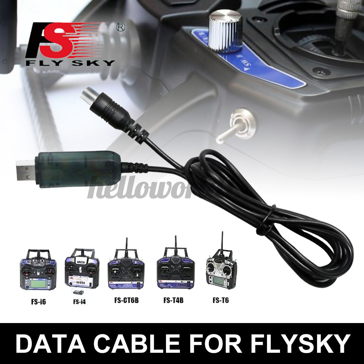 FLYSKY Dây Cáp Tải Dữ Liệu Usb Cho Fs-I6 Fs-T6