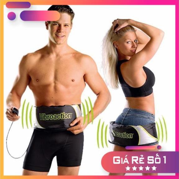 Đai Massage lạnh Vibroaction có remote [Gia dụng giá rẻ]