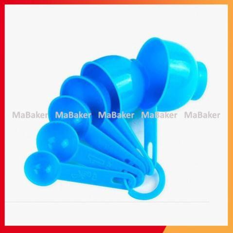 Xả cắt lỗ Bộ thìa đong nhựa cao cấp 11 cái - MaBaker