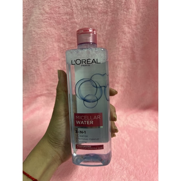 Nước Tẩy Trang L'Oreal 3 In 1 Micellar Dưỡng Ẩm Da
