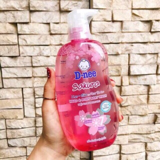 Sữa Tắm Gội Toàn Thân Cho Bé Dnee Pure 380ml
