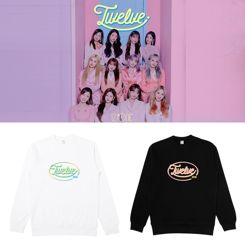 [Có lót bông] Áo sweater IZ*ONE (IZONE) - Japan Album Twelve