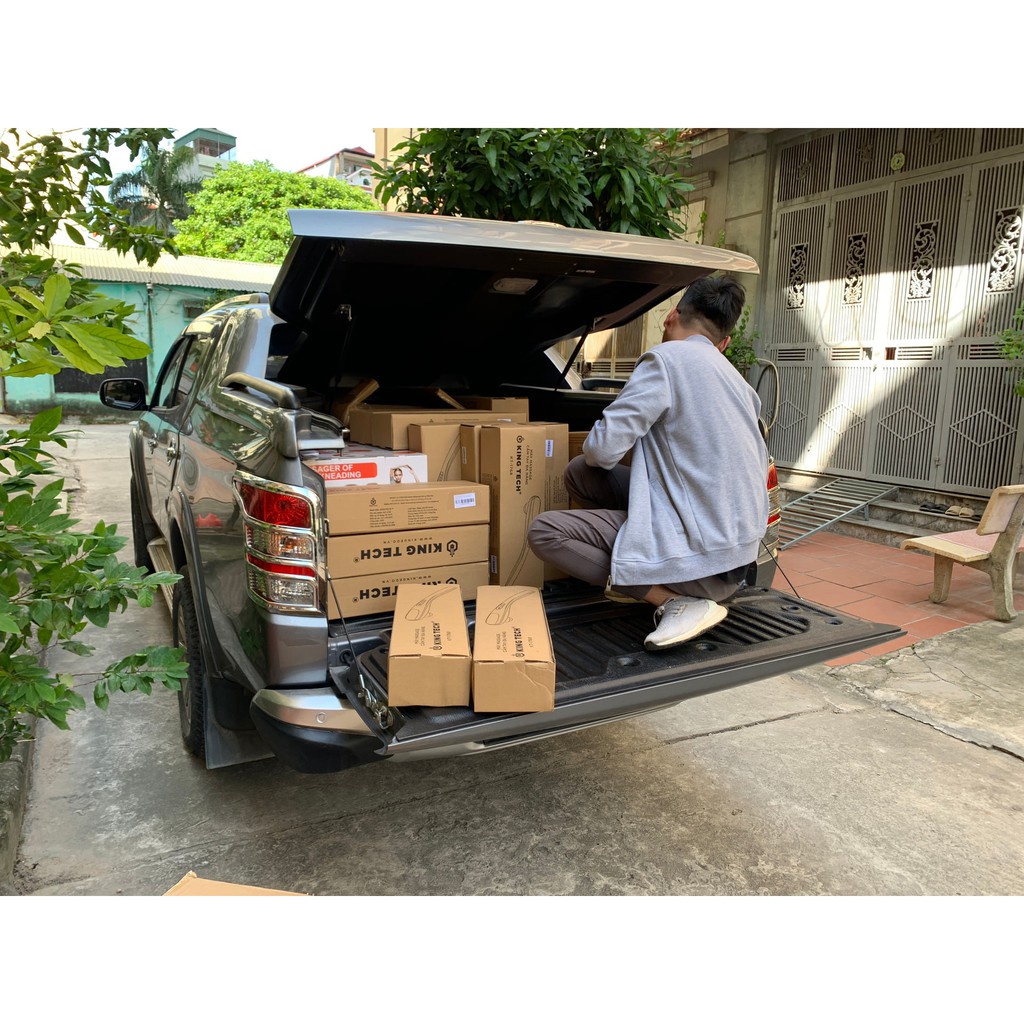 Máy Massage Cầm Tay Đa Năng KINGTECH KT-1768 - Máy Đấm Lưng 6 Đầu, Pin Sạc, Matxa Cổ Vai Gáy, Chân, Tay, Lưng